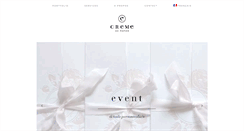 Desktop Screenshot of cremedepapier.fr